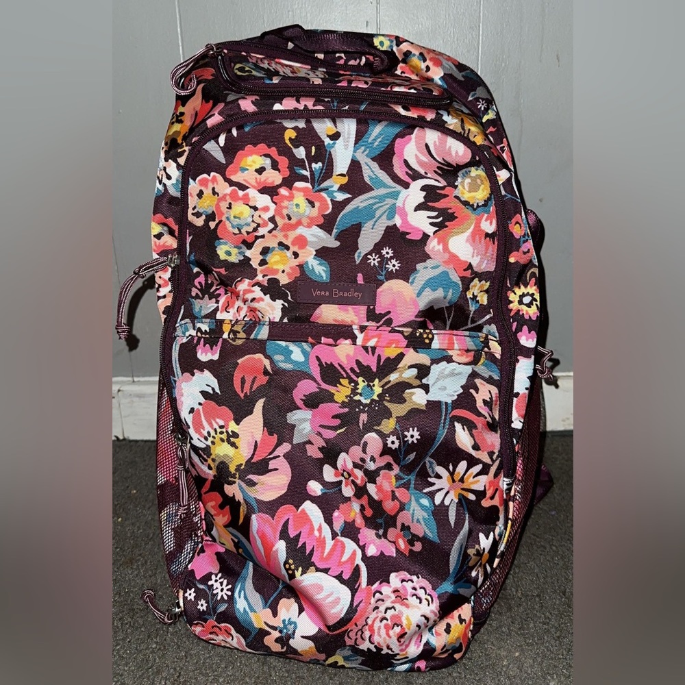 Vera Bradley Lighten Up Journey Backpack - Indiana Blossoms